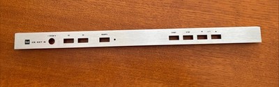 DUAL CS 627 Q FRONTBLENDE SATIN-METALLIC | TEILENUMMER 270536 GEREINIGT TOP