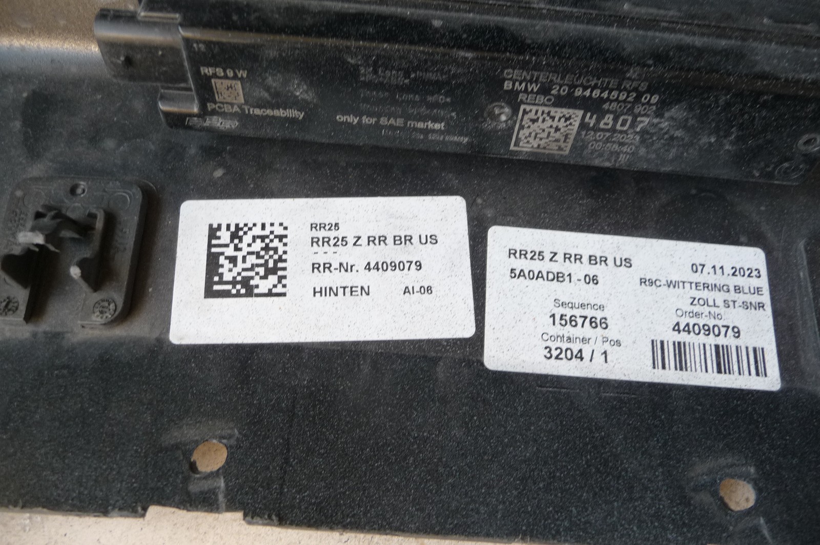 2024-2025 Rolls Royce RR25 Spectre Rear Bumper Lower Cover 5A0ADB1 OE