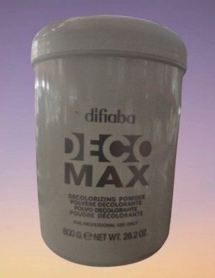 Difiaba DecoMax Decolorizing Powder 28.2 Oz - Screw Top Tub 