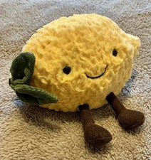Jellycat Amuseables Lemon, Small,  *New* With Tags RETIRED