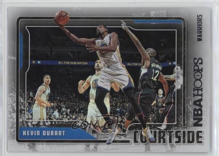 2017-18 Panini NBA Hoops Courtside Kevin Durant #1 00jz