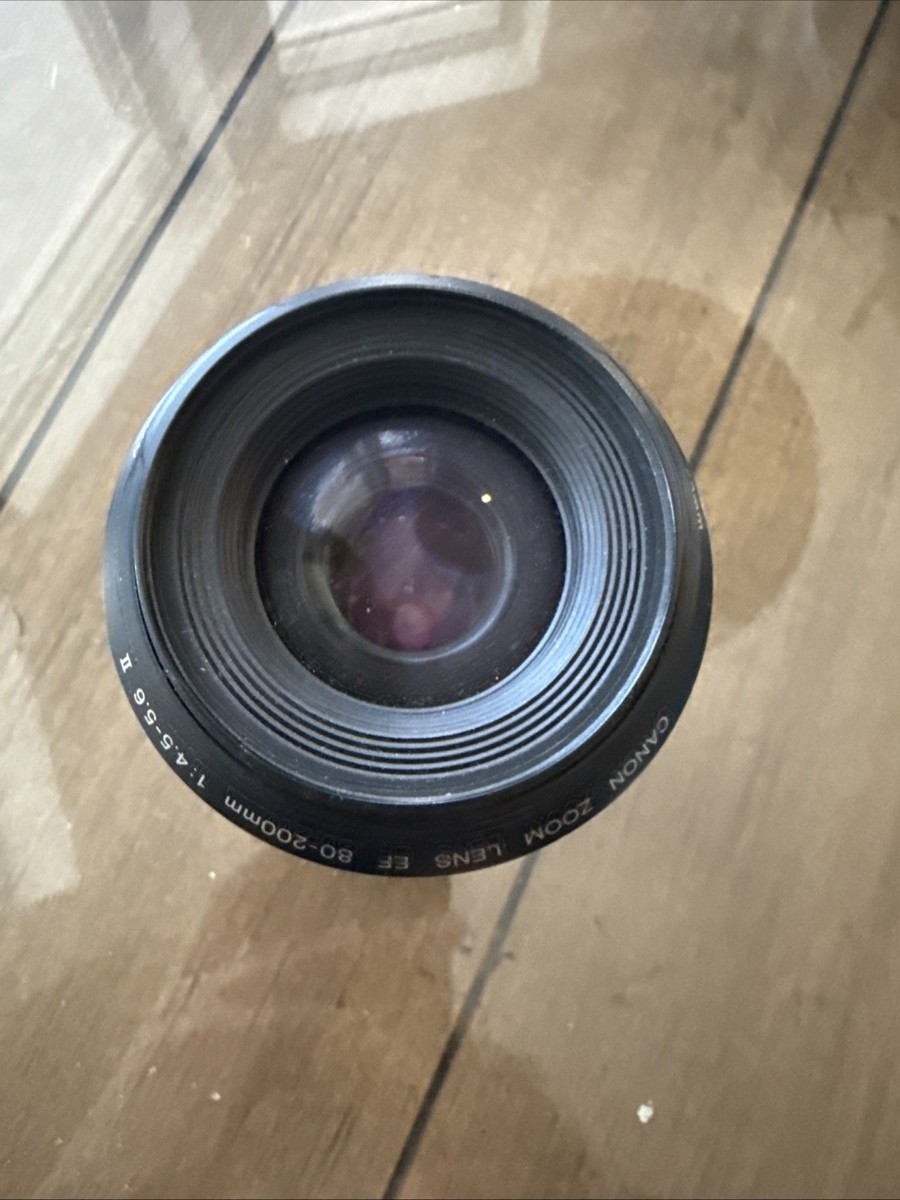 Canon Zoom Lens EF 80-200mm 1:4.5-5.6 ii in Japan | eBay