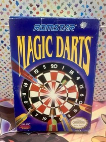 Magic Darts Nes Cib With Poster