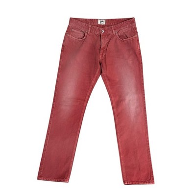 Gant Chino Pants Mens Size 34x34 (30) Salmon Pink Heavy Thick Cotton Very Nice