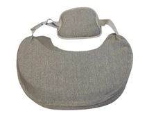 Frida Mom Gray Nursing Pillow - Comfort -23"L x 16" W Open Box