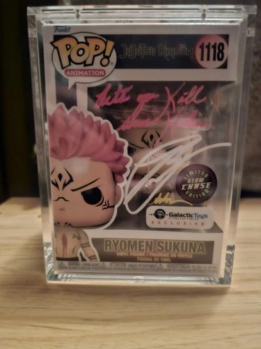 Funko Pop! Vinyl: Jujutsu Kaisen Sukuna (Chase) Ray Chase autographed And COA