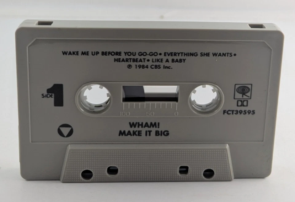 Wham! Make It Big Cassette Tape 1984 CBS FCT 39595 Foto 4 de 4