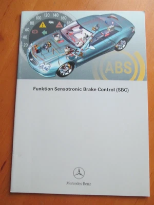 Werkstatthandbuch Einführungsschrift Mercedes R 230 - SBC Funktion Bremsen - Bild 1 von 4