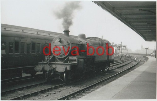 Railway Photo LMS 4P 42399 Stockport Edgeley 1951 Fowler 2-6-4T Loco