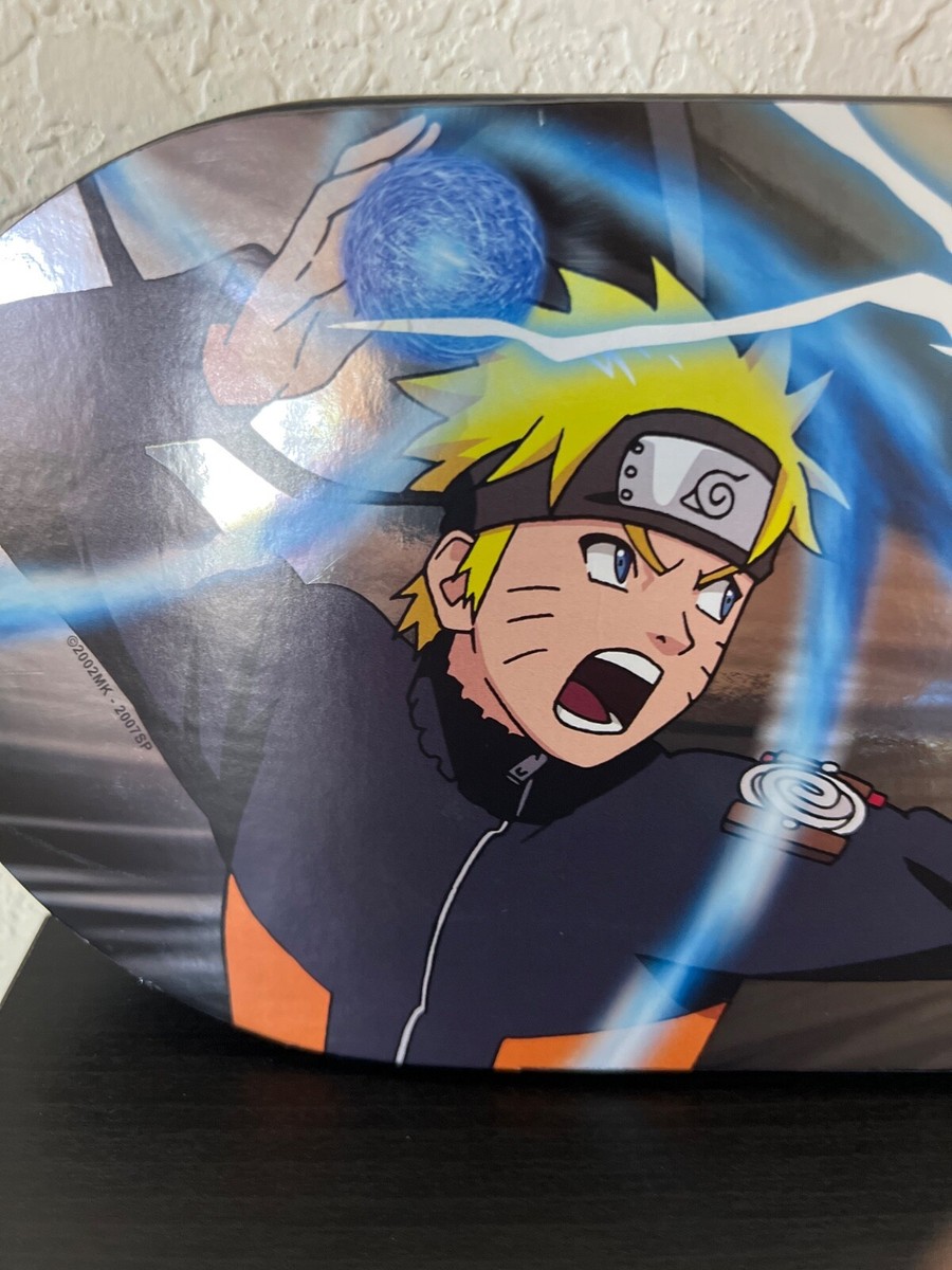 SASUKE /NARUTO Metallic MDF Skate Deck Anime' Wall Art Decor
