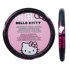 Hello Kitty Collage Speed Grip Car Truck Suv Steering Wheel Cover