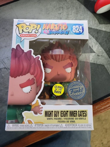 Funko Pop! Vinyl: Naruto Shippuden Might Guy (Eight Inner Gates)GITD w/Protector