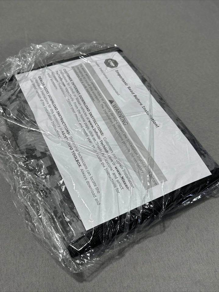Funda Manual Propietarios Nissan NUEVA Camuflaje Aventura Cubierta Bolsa Soporte de Fábrica Foto 4 de 4