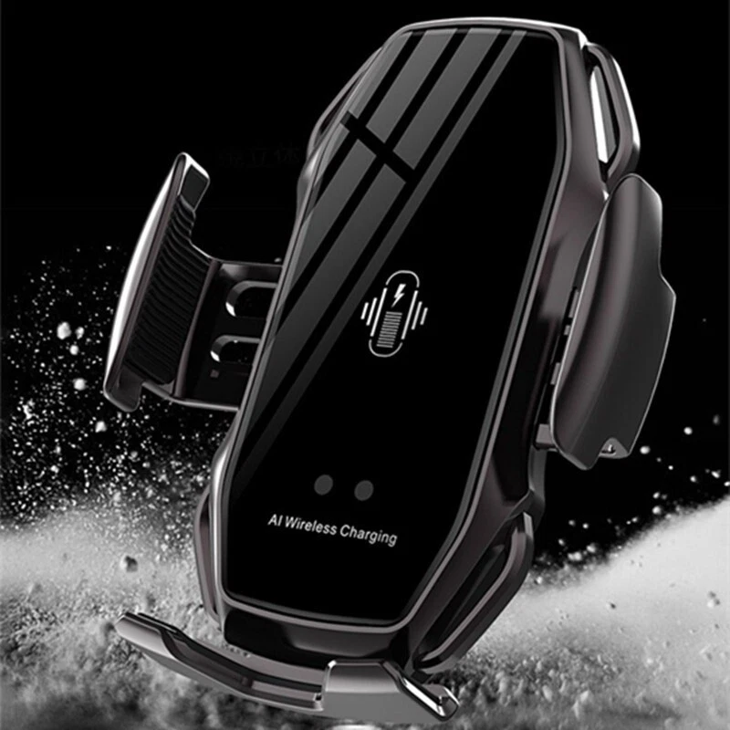 Car mobile phone stand wireless charging automatic induction fast charging 10W - Image 2 of 4