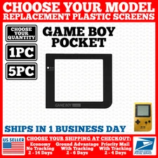 NEW Screen Lens for Nintendo Game Boy Pocket GBP Replacement Adhesive