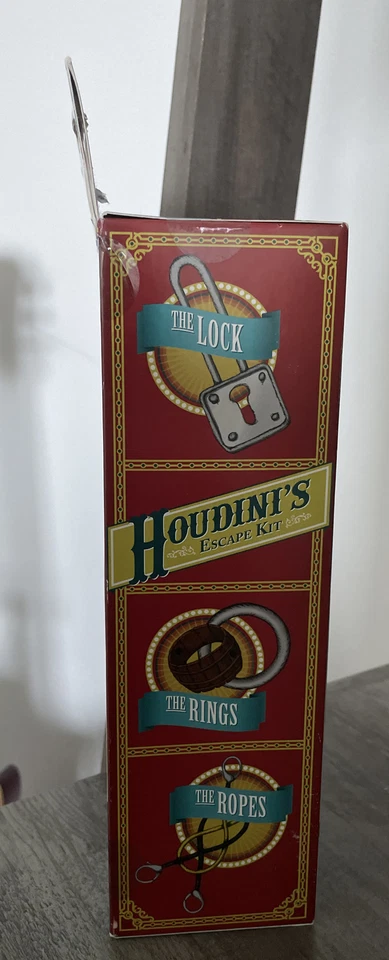 Rare Thinkfun Houdini Brainteaser Game World's First 40 Challenge Escape Puzzle - Image 4 of 4