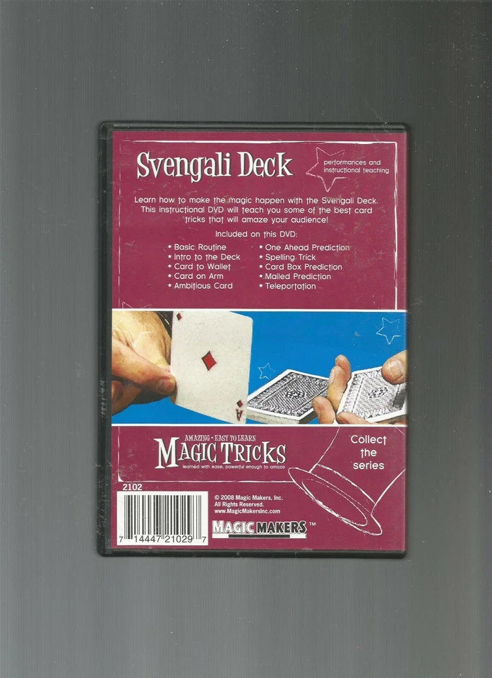 Amazing - Easy To Learn Magic Tricks: Svengali Deck, DVD Foto 2 de 2