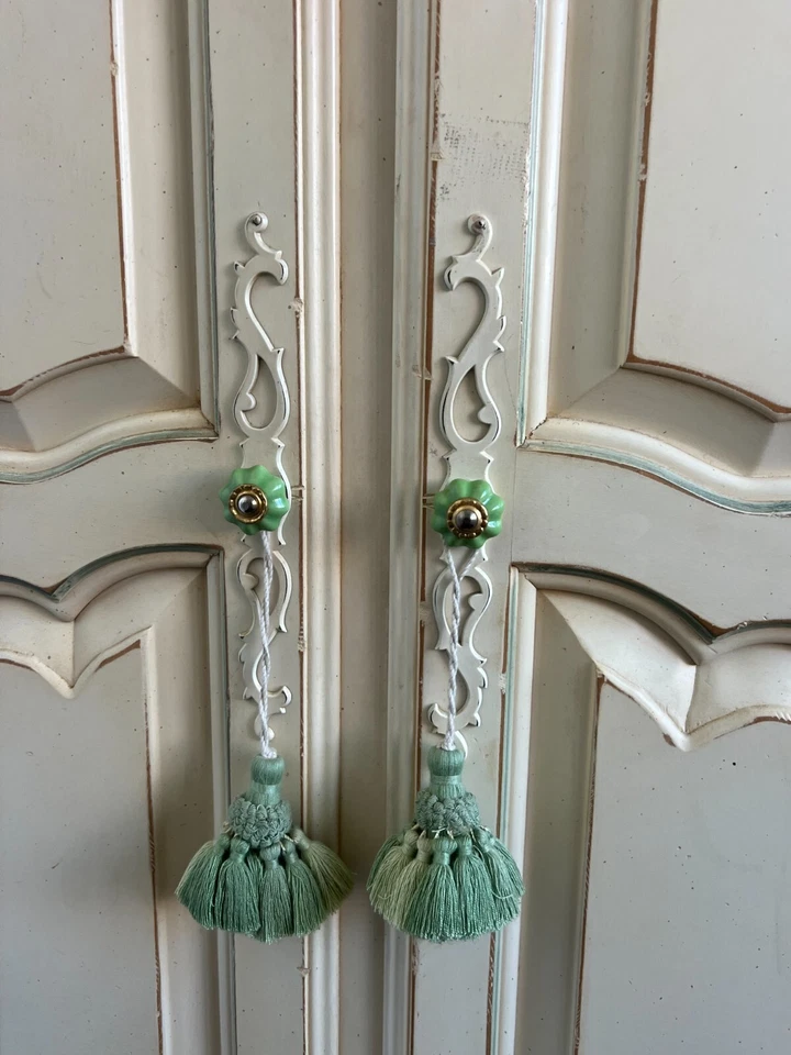 Painted Armoire ~ Wardrobe ~ Country French Armoire by Ethan Allen - Image 2 of 4