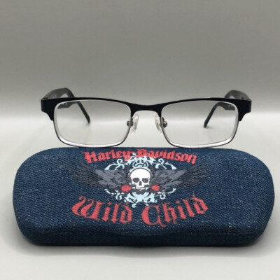 Harley Davidson HD0123T Children's Teen Glasses FRAMES ONLY and case  47-17-130