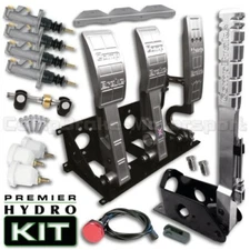 COMPBRAKE HYDRAULIC BIAS PEDAL BOX + HYDRAULIC HANDBRAKE KIT
