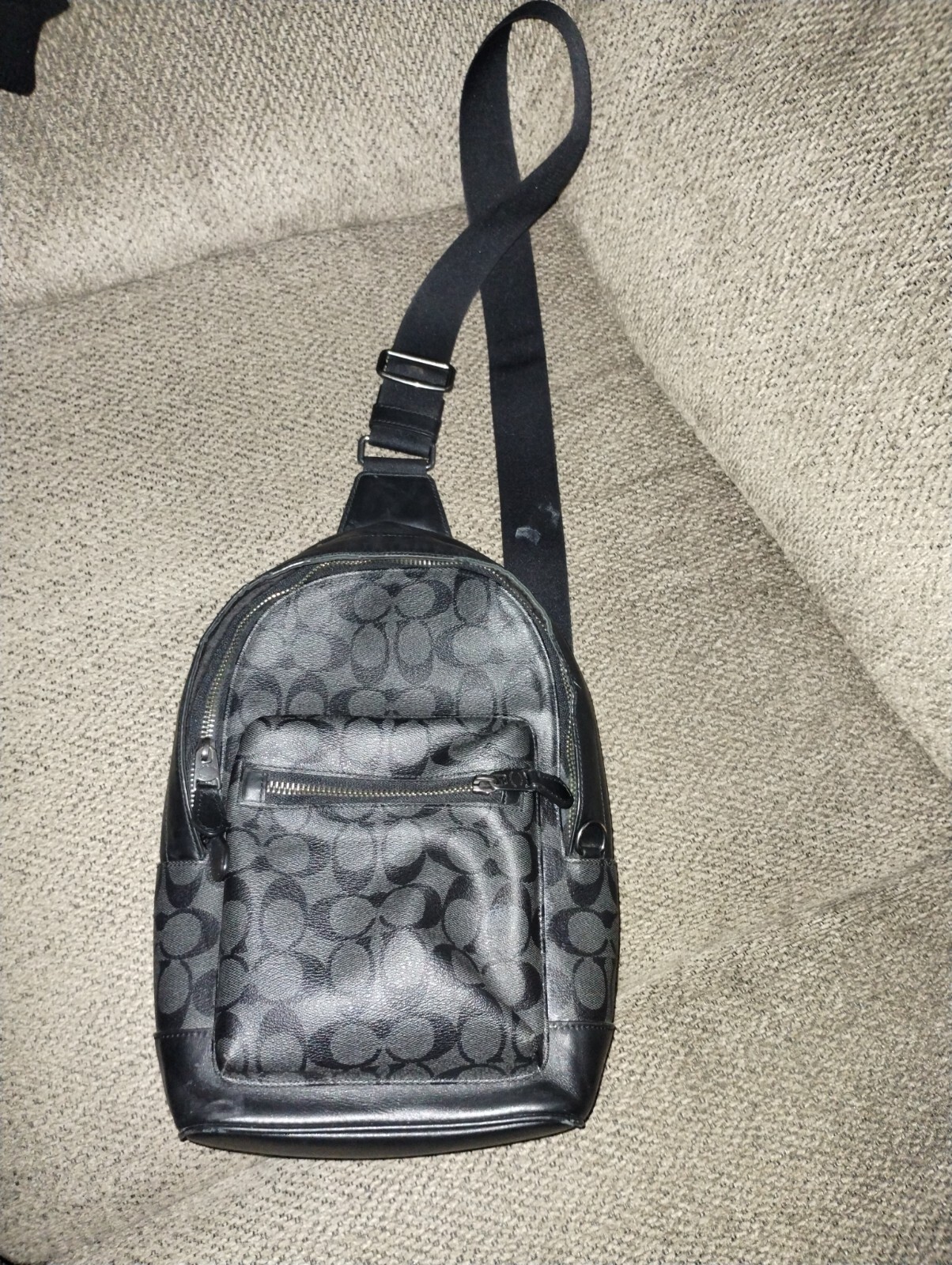 Black Coach Backpack for Stylish Everyday Use