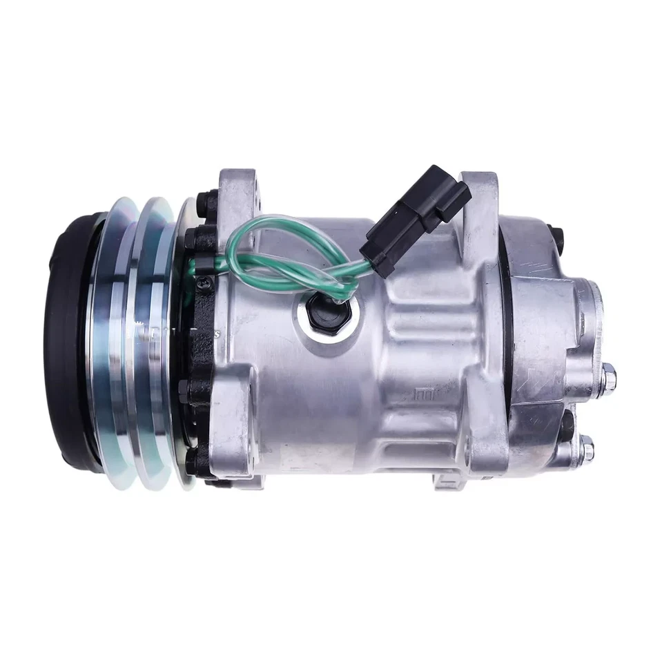 Compresor de aire acondicionado SD7H15 2A 14518640 para Volvo EC240C EC290B EC330B EC360B EW145B Foto 2 de 4