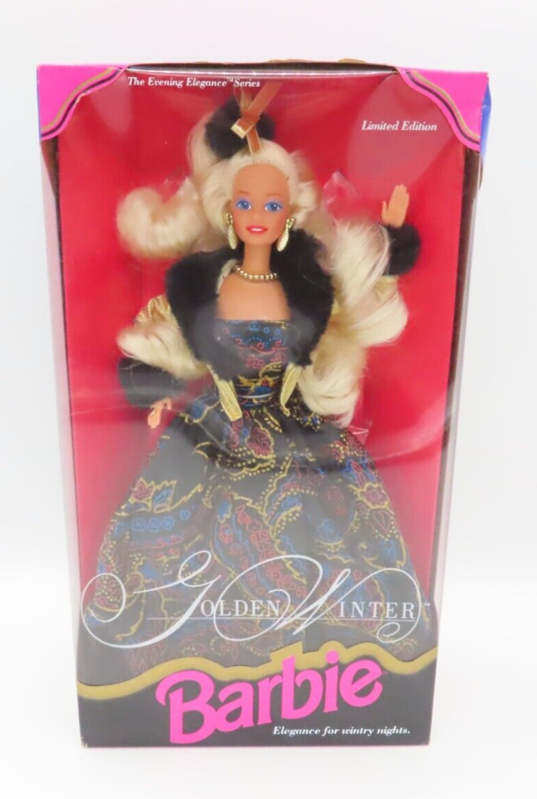 Golden Winter Barbie Limited Edition The Evening Elegance Series