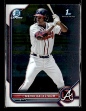 2022 Bowman #BCP-121 Mahki Backstrom Chrome Prospects