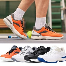 FitVille Men's Extra Wide Fit Tennis Badminton Squash Shoes Non Slip Trainers