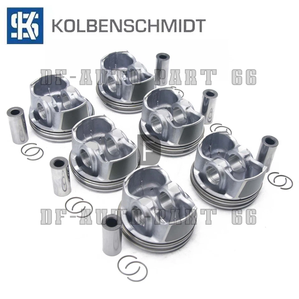 Juego de 6 anillos de pistón OEM Φ88mm STD KS para Mercedes-Benz C230 CLK280 E230 2.5L Foto 2 de 4