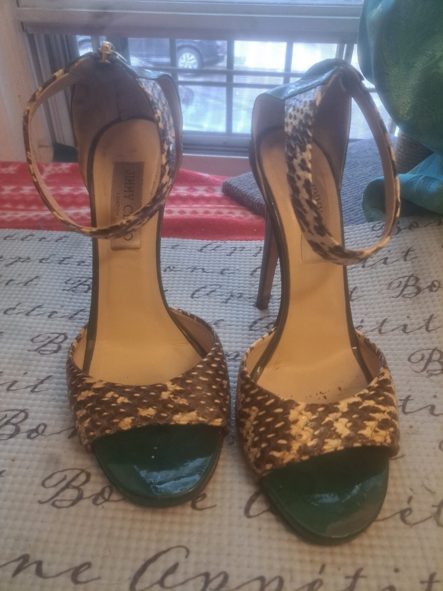 Poshmark Jimmy Choo Snakeskin Heels Women Jimmy Choo London Made