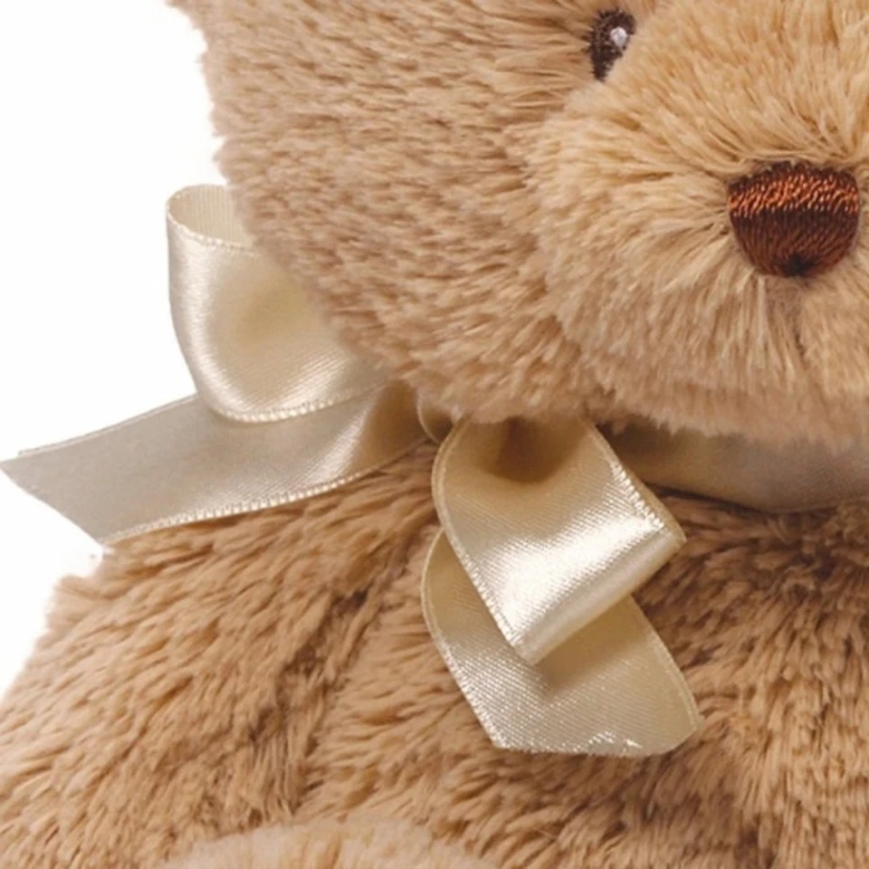 Плюшевое мягкое детское животное унисекс Gund My First Teddy Buddy желтовато-коричневое 10 дюймов - Изображение 3 из 4