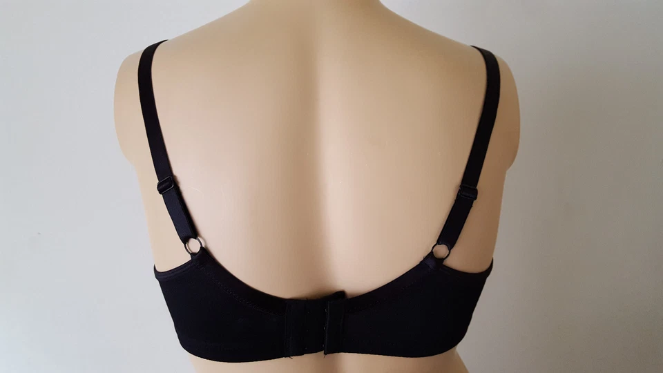 R Comfort Choice Bra Wirefree Cami Lace Dickey Full Coverage - Image 3 of 4