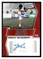 Jamie Gillan 2019 SAGE HIT A101  AU  Autographs Red  Auto