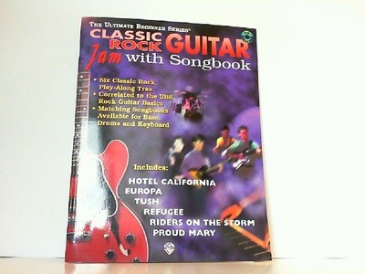 Classic Rock Guitar Jam with Songbook .With CD (Audio). Ultimate Beginner. Ultim