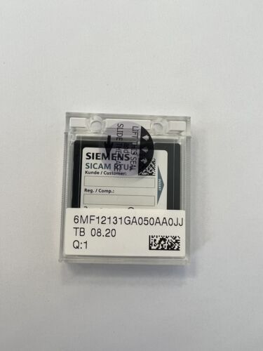 Sicam Industrial Siemens SD Memory Card 2GB  New in Sealed Plastic Case - Afbeelding 1 van 4