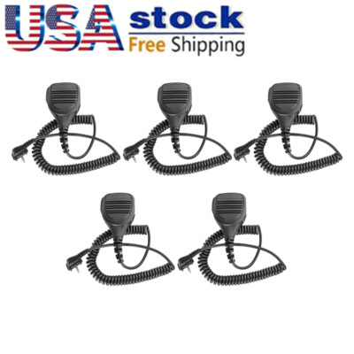 5x Shoulder Speaker Mic for Radio EVX534 VX231 VX261 VX264 VX354 VX351 VX454