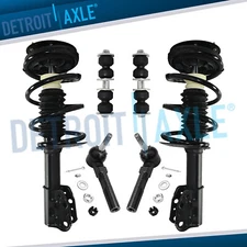 Front Struts Outer Tie Rods Sway Bars for Classic Malibu Alero Cutlass Grand Am