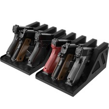 Z Zljuan 6 Slots Universal Pistol Rack Handgun Rack Pistol Holder For Gun Safe