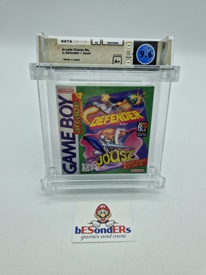 Arcade Classic 4 Defender Joust - WATA 9.6 A+ - SEALED - Nintendo Gameboy No VGA