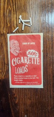 cigarette pop prank Vintage BANG Cigarette Loads Prank Gag 1940s-1970s Pop!