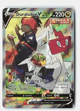 Duraludon V Alternate Full Art Ultra Rare Holo SWSH07: Evolving Skies 198/203 NM on eBay