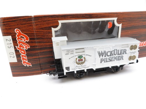 357H0 /3 - Liliput HO 21502 - Kühlwagen weiß Wicküler Pilsener DB - in OVP | Condition: Gebraucht