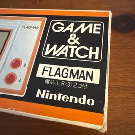 Nintendo FL-02 Game And Watch FLAGMAN Electric Handheld Vintage Game