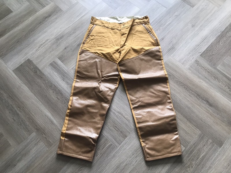 Vtg 70s WesternField Western Field Canvas Hunting Brush Pants Montgomery Ward 38