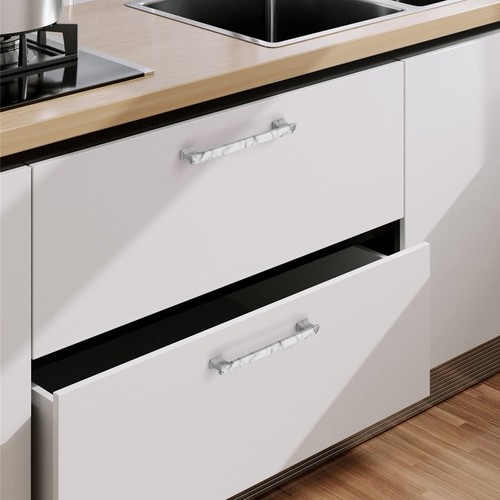 10 Pack 10 inch Cabinet Handles White Marble Cabinet Pulls Kitchen Handles fo... - Picture 6 of 6