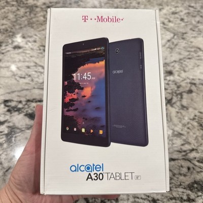 Alcatel A30 9024W 16GB 4G LTE 8'' IPS Tablet Black Unlocked NIB