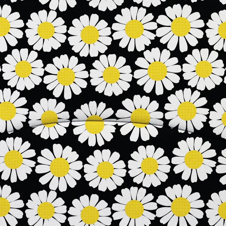 For Chevy C10 75-80 Seat Cover Designer Printed Neosupreme 1st Row Nature Daisy Foto 3 de 4