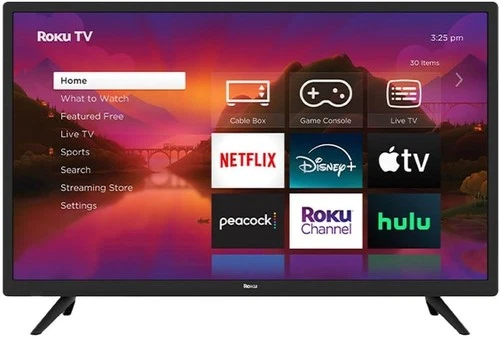 Roku 32 inch Select Series HD LED Refurbished Smart TV w/ Voice Remote deal from eBay