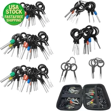 82Pcs Terminal Removal Tool Kit Electrical Connector Pin Release Extractor Set